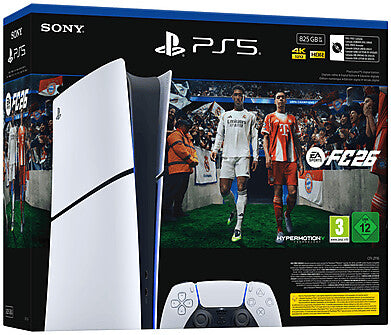Sony PlayStation 5 Slim (PS5 Slim) Digital Edition 825GB + EA SPORTS FC 26