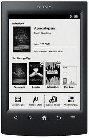 Sony Reader PRS-T2 schwarz