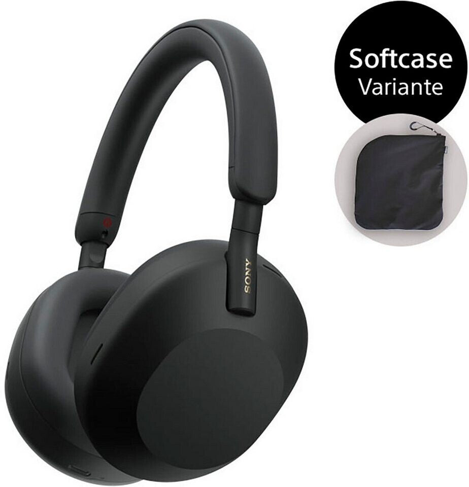 Sony WH-1000XM5 Black + Softtasche