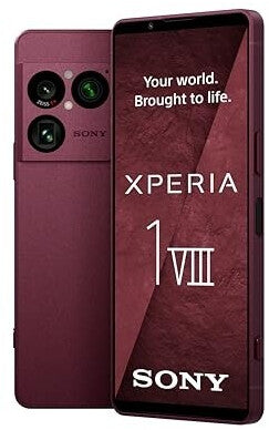 Sony Xperia 1 VIII 256GB Granatrot