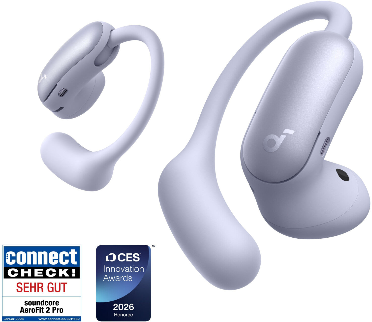 Soundcore AeroFit 2 Pro Mattes Lila