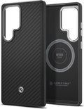 Spigen Enzo Aramid Case (Galaxy S25 Ultra) Black Silver