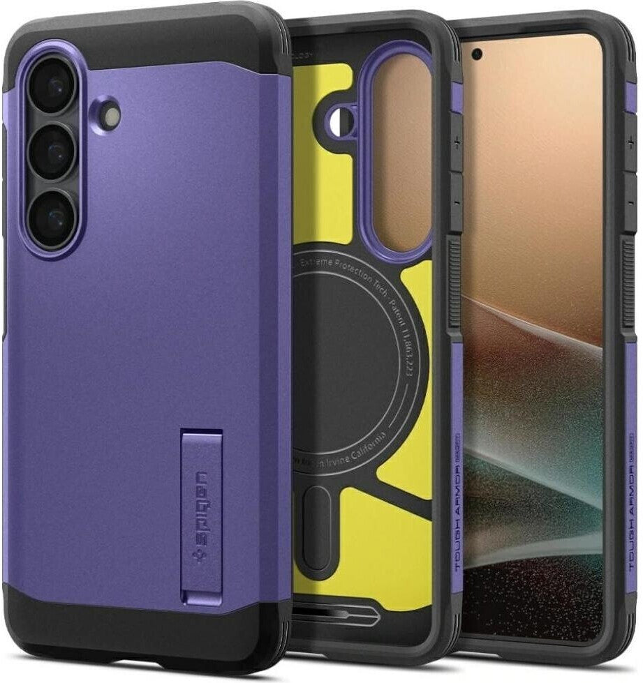 Coque Spigen pour Galaxy S26 Tough Armor Mag avec MagSafe Violet