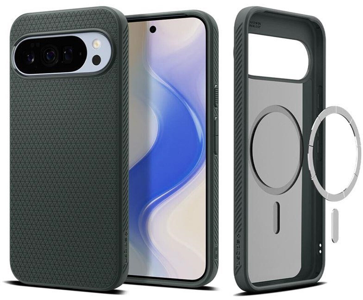 Spigen Liquid Air MagFit Google Pixel 10 Pro XL Abyss Green