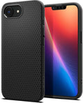 Spigen Coque Liquid Air (iPhone 16e) schwarz matt