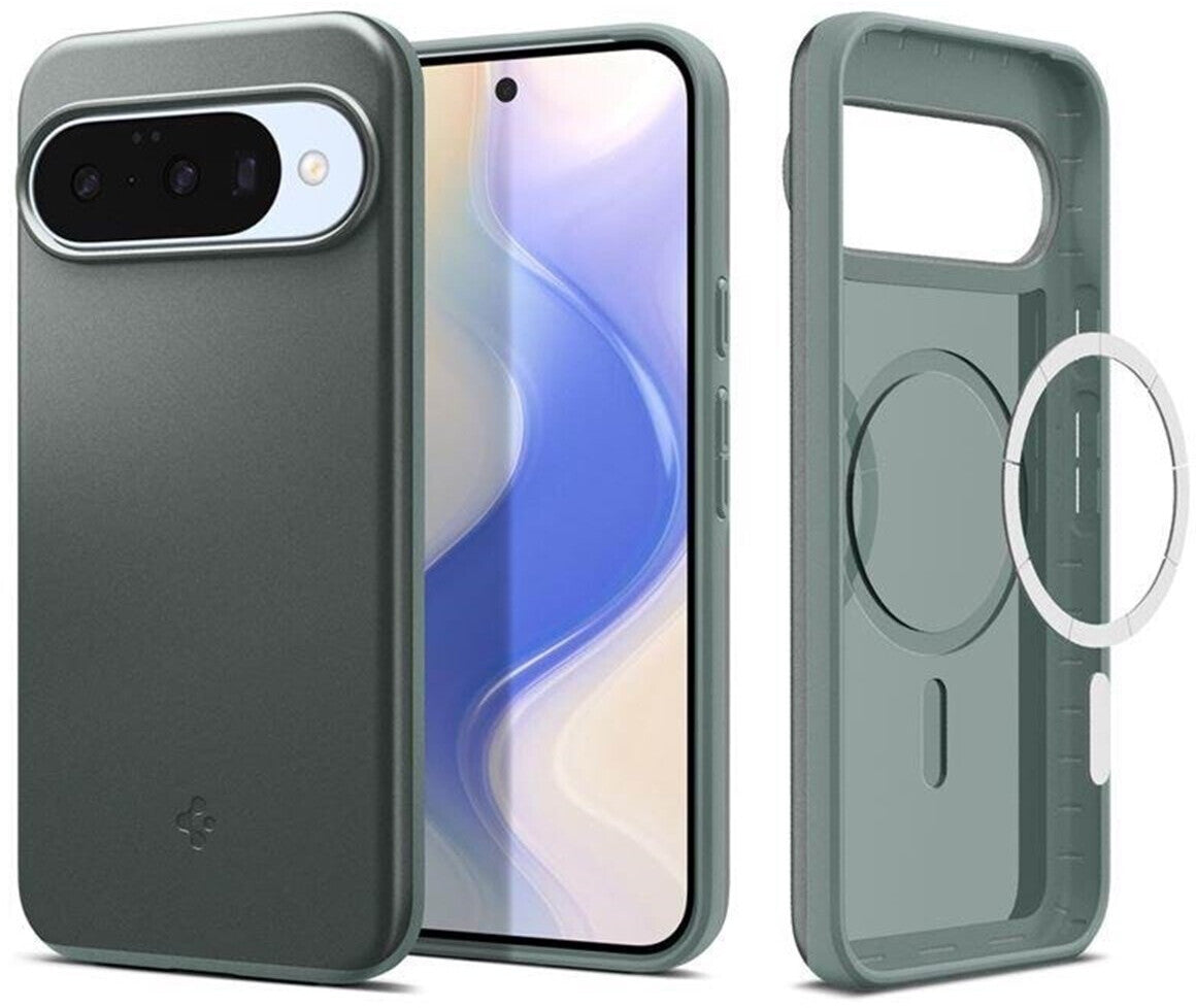 Spigen Thin Fit Mag MagSafe Google Pixel 10 / 10 Pro Salbeigrün