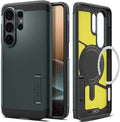 Spigen Tough Armor Mag Case Samsung Galaxy S26 Ultra Green