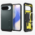 Spigen Tough Armor Mag MagSafe Google Pixel 10 / 10 Pro Vert Abysse