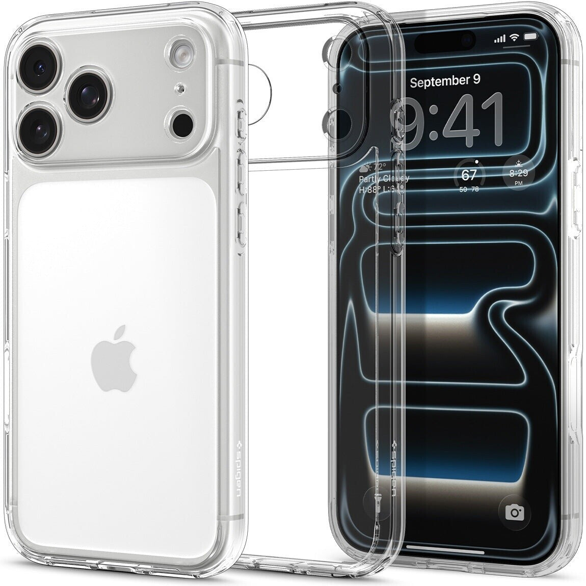 Spigen Ultra Hybrid Crystal Clear iPhone 17 Pro
