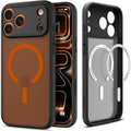 Spigen Ultra Hybrid Mag Case iPhone 17 Pro Transparent-Noir