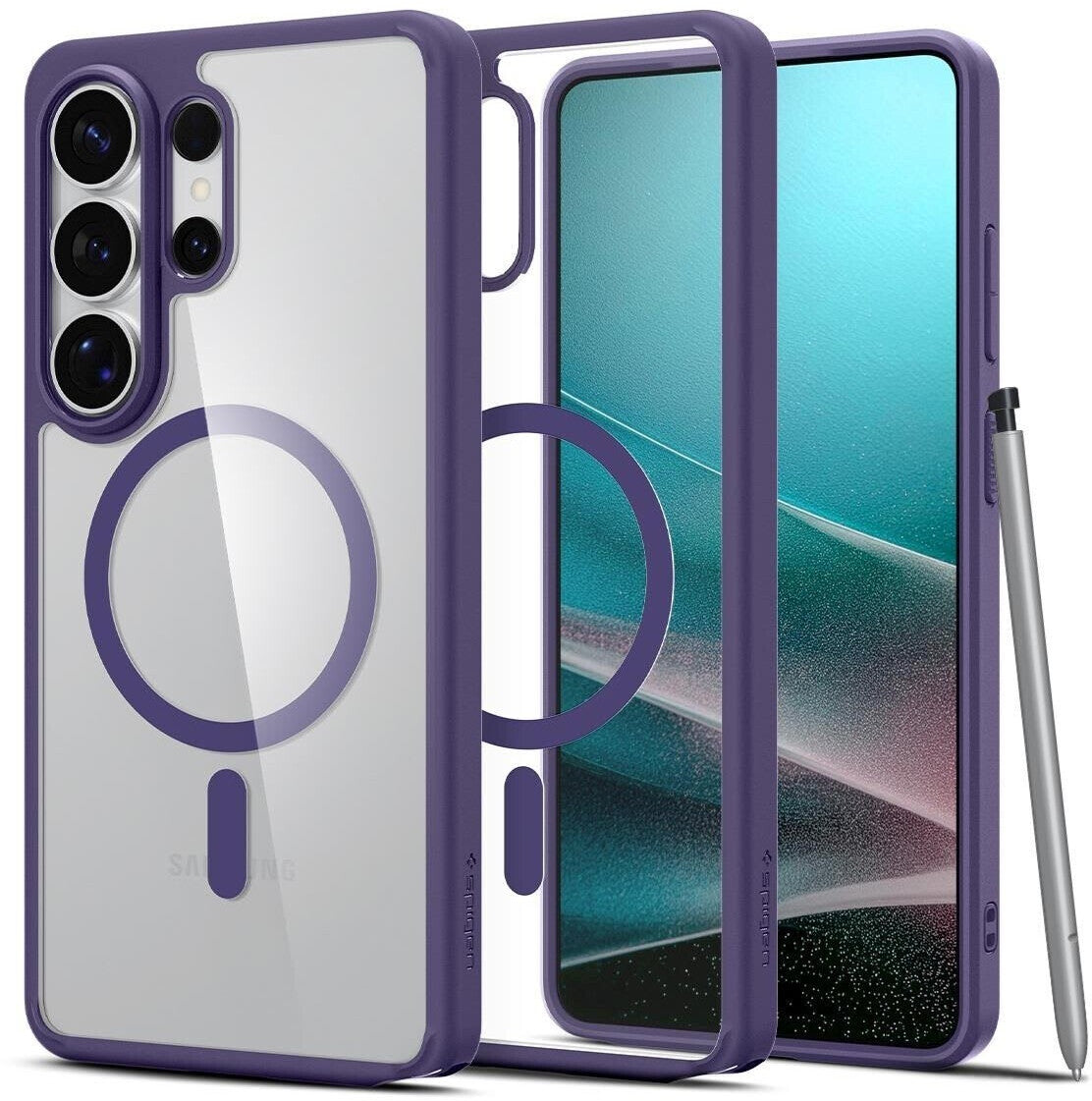 Spigen Ultra Hybrid Mag Case Samsung Galaxy S26 Ultra Violet