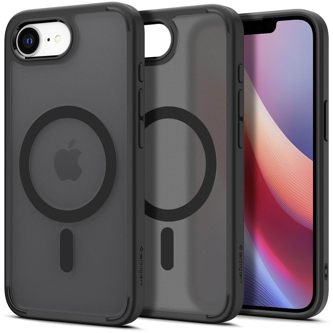 Spigen Coque Ultra Hybrid MagSafe Frost Schwarz (iPhone 16e)