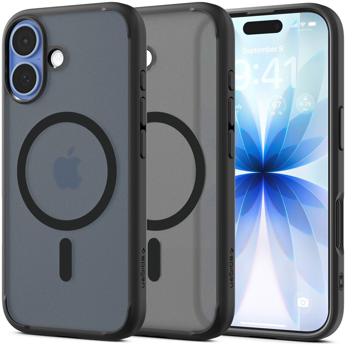 Spigen Ultra Hybrid MagSafe Frost Black iPhone 17