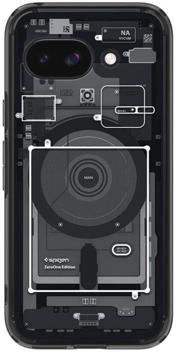 Spigen Ultra Hybrid Zero One MagSafe - Google Pixel 9a - Noir (Google Pixel 9a)
