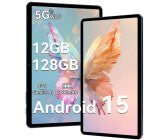 5G-Tablet, 10,5 Zoll, Bildschirmauflösungen 1.280 x 800 Pixel, 8 GB RAM, 64 GB, Android 15, microSD, 5 MP