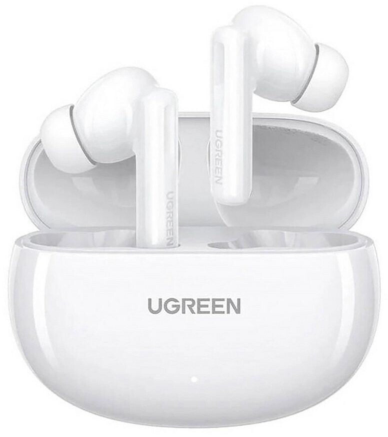Ugreen Écouteurs sans fil WS200 HiTune T6 Hybrid ANC 15158 (blancs) (7 h sans fil) Blanc