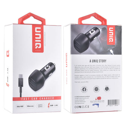 KFZ-Ladeset USB-C - USB-C 36W