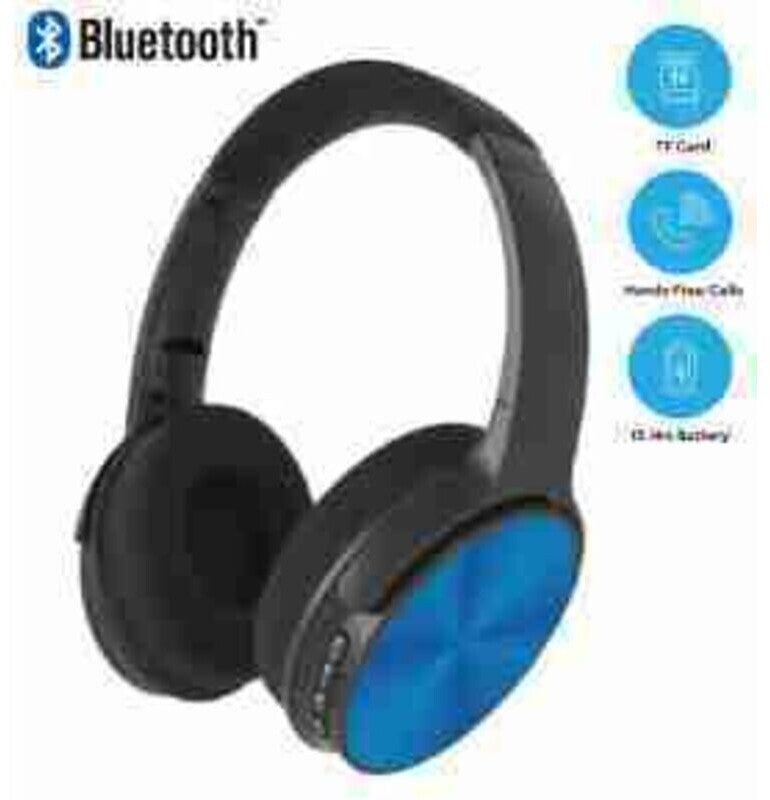 V-TAC Bluetooth Headphones VT-6322-R Blue