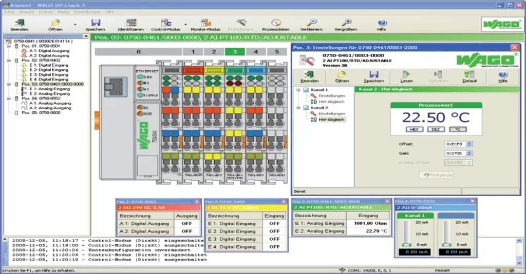 Wago Inbetriebnahmetool I/O-CHECK 2