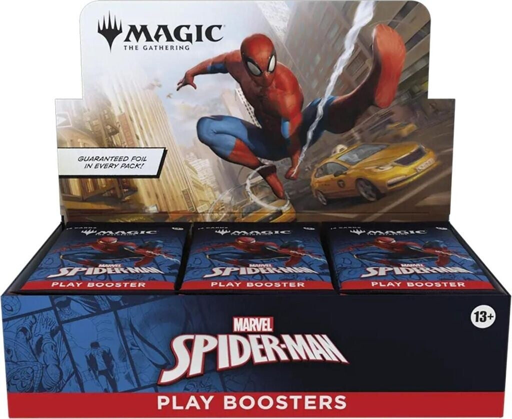 Wizards of the Coast Marvel Spider-Man Display de 30 Boosters Play (EN)