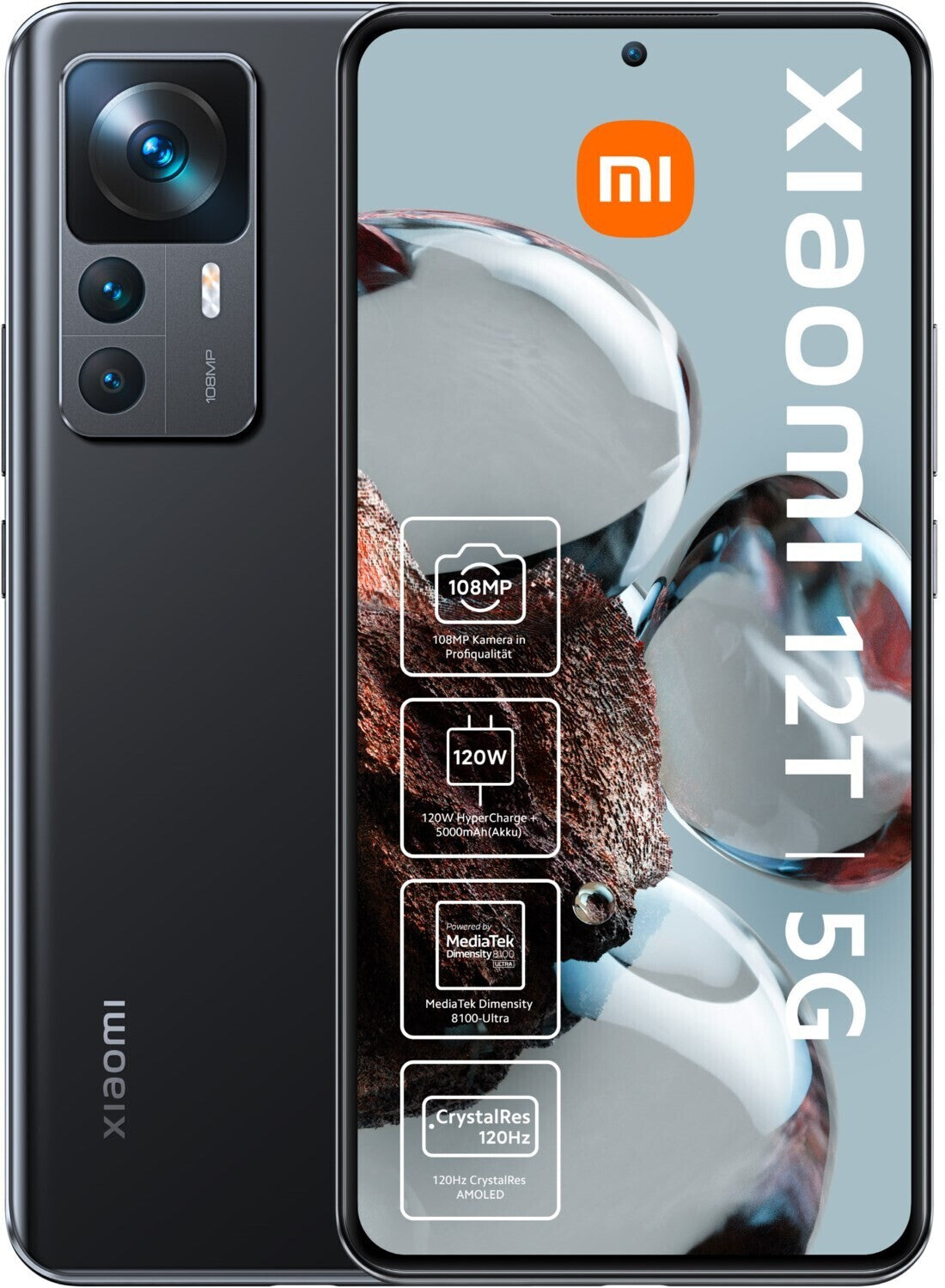 Xiaomi 12T 256GB Schwarz