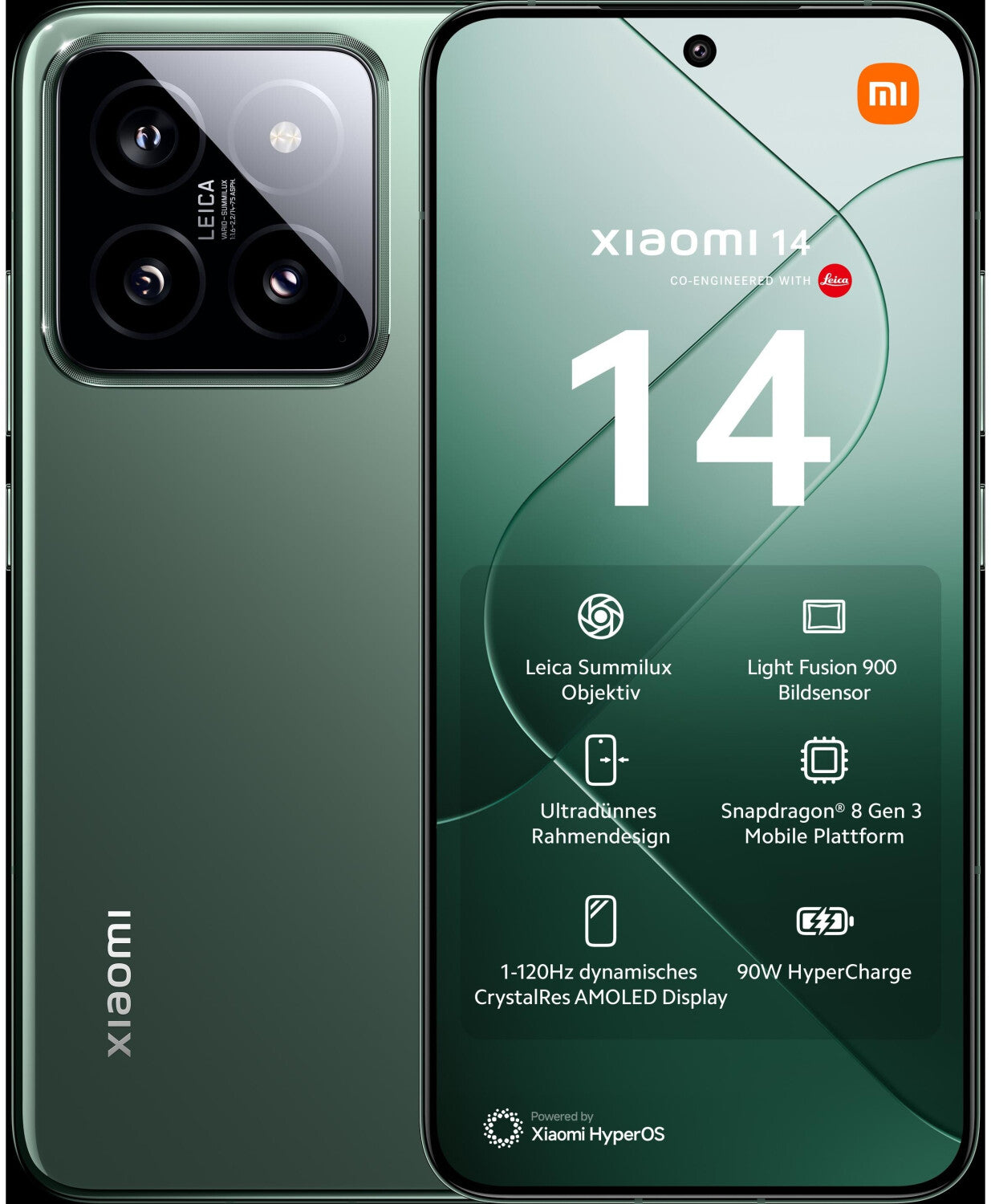 Xiaomi 14 512GB Grün
