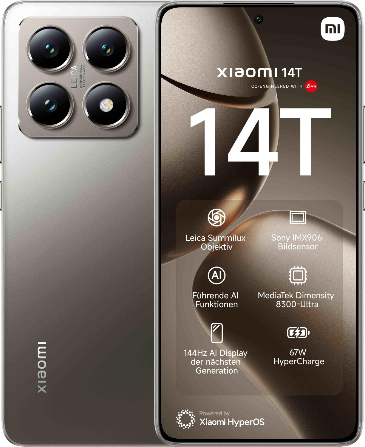 Xiaomi 14T 256GB Titan Gray