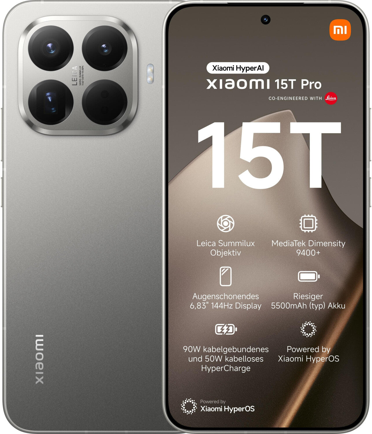 Xiaomi 15T Pro 1TB Gray