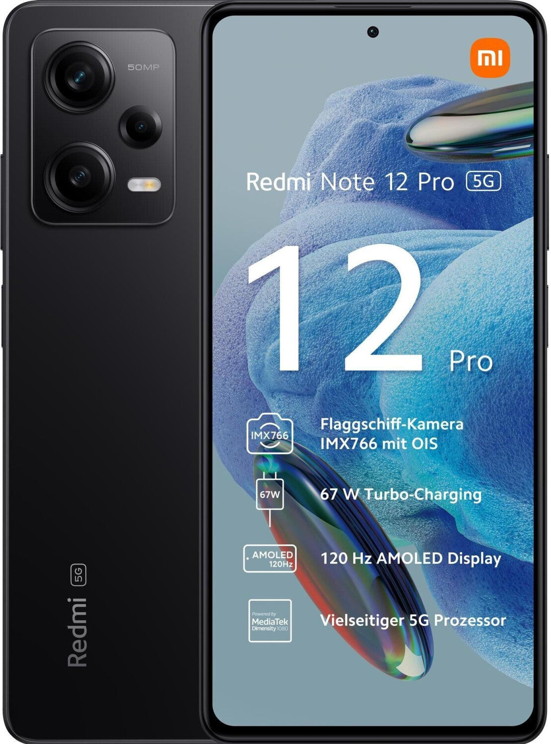 Xiaomi Redmi Note 12 Pro 6GB 128GB Onyx Black
