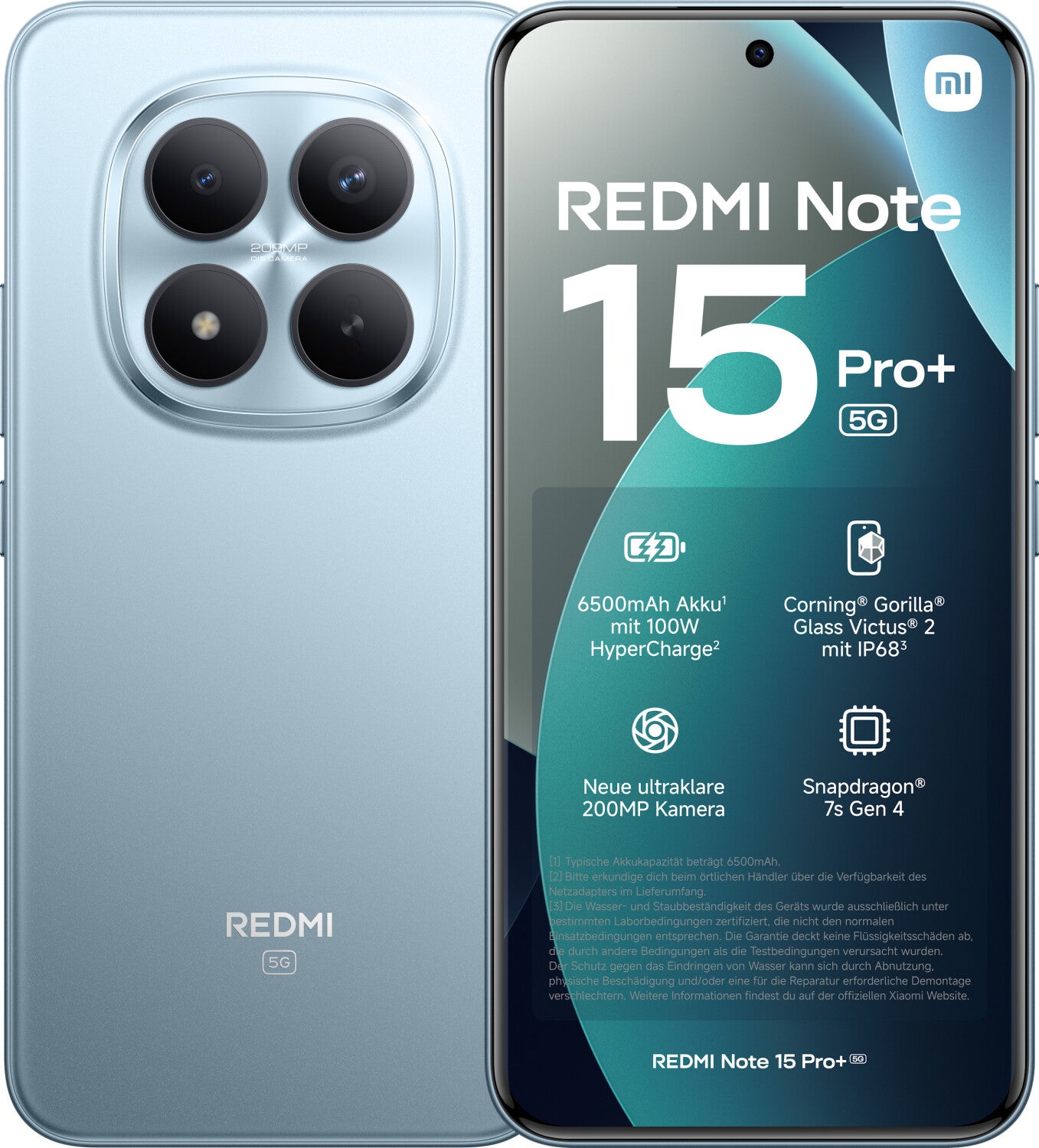 Xiaomi Redmi Note 15 Pro+ 8GB 256GB Glacier Blue
