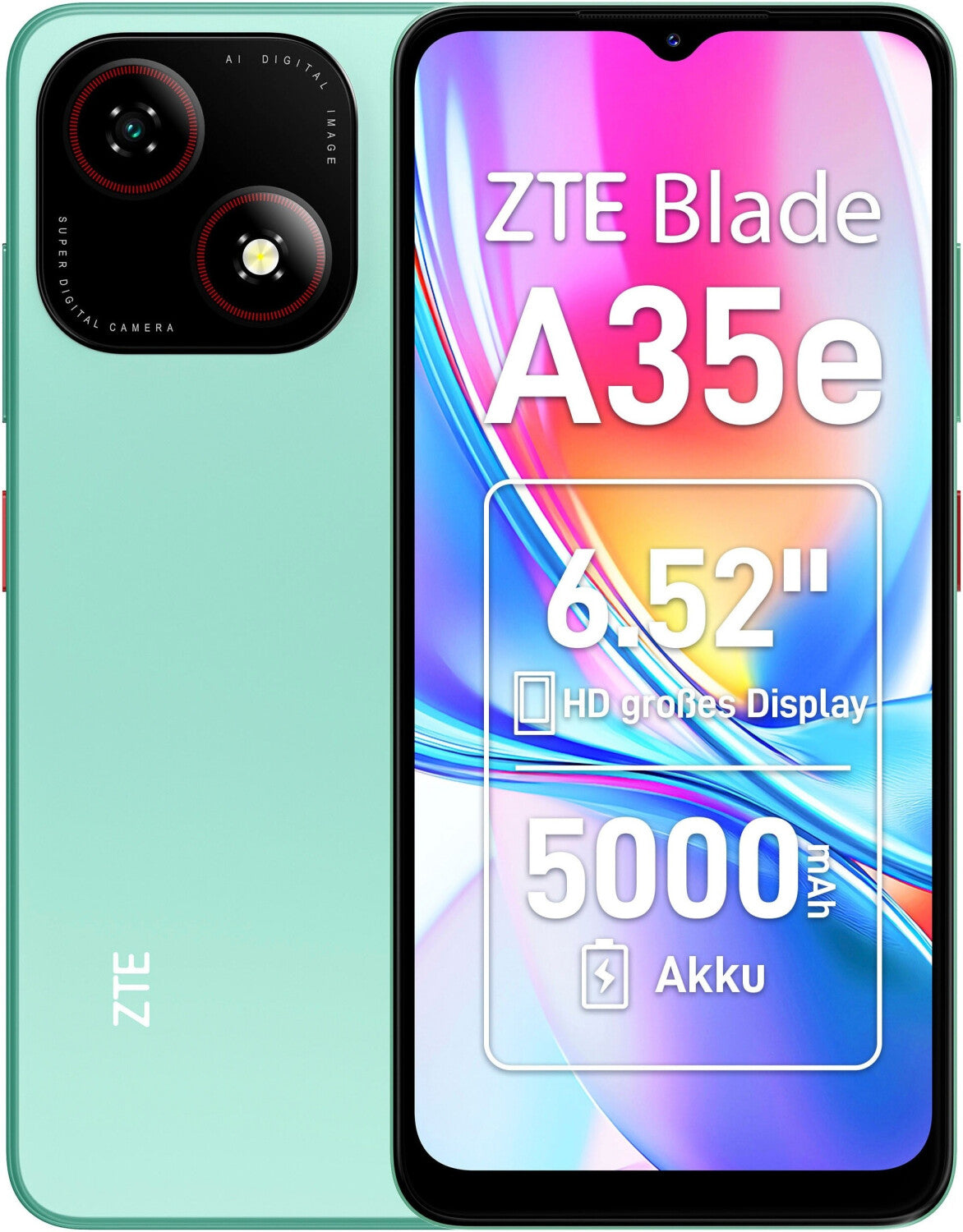 ZTE Blade A35e Green